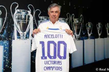 Ancelotti, 100 victorias como entrenador en la Copa de Europa